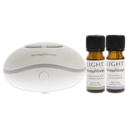 Aromaworks Light Range USB Aroma Diffuser 4 Pc Set