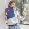 thumbnail image 2 of 2026-2028 Monthly Planner, 8.5x11": 24 Months (July. 2026 - June. 2028), Large Daily Blocks,Blue & Purple, 2 of 7