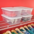 thumbnail image 3 of Sterilite Set/4 12qt Storage Bx- White, 3 of 4