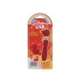 thumbnail image 2 of Unihorn Blaze Diablo Vibromasseur en Silicone Rechargeable USB, Rouge Foncé, 2 of 6