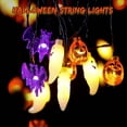 thumbnail image 5 of Halloween Lights Decorations 4.92 Ft 10 Light Battery Operated Halloween String Lights 3d Bats Ghostly Pumpkins Lights Halloween Decorations Indoor Outdoor Halloween Party, 5 of 5
