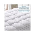 thumbnail image 4 of Thick 600GSM Cooling Quilted Mattress Topper with Deep Pocket 8-21", Breathable Noiseless Protector, Machine Washable for All Beds, Extra Thick Support, 4 of 13