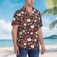 thumbnail image 3 of Disketp Hawaiian Shirts for Men,To The Best Mom Print Mens Casual Short Sleeve Button Down Shirts Beach Shirt, 3 of 7