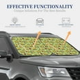 thumbnail image 5 of Uemuo Cute Tractor Printed 2 PCS Car Windshield Sun Shade, Auto Sun Heat and UV Rays Blocker, Foldable Automotive Front Window Sunshade Protector, 5 of 7