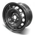 thumbnail image 2 of 16 Inch Wheel for 1990-1994 Audi 100 5 Lug 112mm 16x7 Steel Rim, 2 of 5