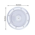 thumbnail image 4 of 9 Inches Acrylic Cabinet Turntable Organizer Tray for Kitchen Pantry or Countertops, 4 of 5