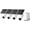 4-Cam Kit, variant on eufy SoloCam E42, 4K Security Camera Wireless Outdoor, Solar Powered, AI Motion Tracking, Strobe Light, Pan & Tilt, Facial Recognition, Up to 16 TB, Smart Home Compatible
