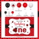 thumbnail image 5 of Set de decoración de cumpleaños Sursurprise Ladybug 1st Birthday, 5 of 6
