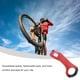 thumbnail image 5 of Advancent Vástago de bicicleta, componentes universales para bicicletas, piezas modificadas, vástagos de manillar de aleación de aluminio, Ciclismo Rojo70mm, 5 of 6