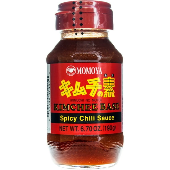 Momoya Kimchee Base Spicy Chili Sauce, 6.7 oz, Does Not Contain Wheat