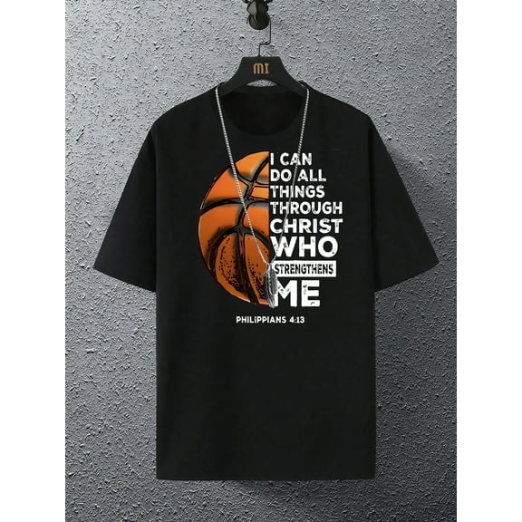 Fashionable Short-Sleeve T-Shirt for Boys, Perfect for Casual Outdoor Sports And Basketball.