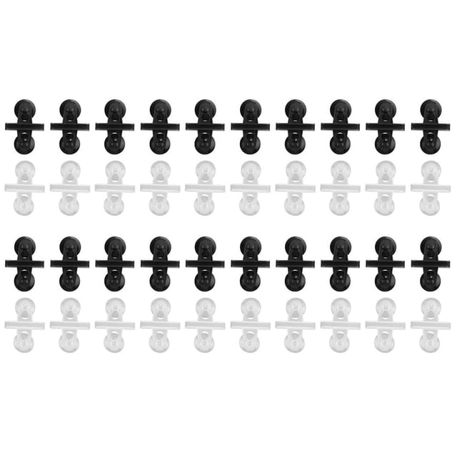 40 Unids Divisor Acuario Soportes de Ventosa para Peceras Cubierta de Vidrio Separador Separador Soporte Clip de Soporte