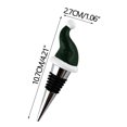 thumbnail image 3 of ¡Compra Ya y Ahorra Más!, Suministros festivos Sellado de tapón de vino fresco Tapón de botella universal Mini sombrero de Navidad Decoración Regalo Tapón de vino tinto de Navidad Akmoler, 3 of 8