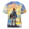 thumbnail image 5 of The Legend of Zelda Kid's T-Shirt Short Sleeve T-Shirt Tops Summer Tee Shirt for Boys Girls 110CM, 5 of 8