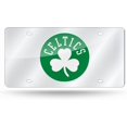 thumbnail image 1 of NBA Boston Celtics Laser Cut Auto Tag, Silver, 1 of 1