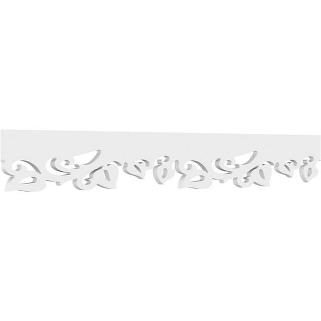 Ekena Millwork RUNP06X0625X48EVD 6 x 48 in. Pitch 0.62 in. Everdale Architectural Grade PVC Running Trim