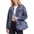 thumbnail image 4 of Gustave Denim Crossbody Bag for Women Cute Y2k Hobo Shoulder Bag Multi Pockets Vintage Jean Tote Purse Handbag(Blue), 4 of 8