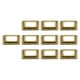thumbnail image 3 of 1:6 modelo DIY etiqueta accesorios juguetes, sa de estar baño cocina muebles Micro paisaje, adornos en miniatura suministros de paisaje Bronce Hugo Etiqueta de casa de muñecas DIY, 3 of 6