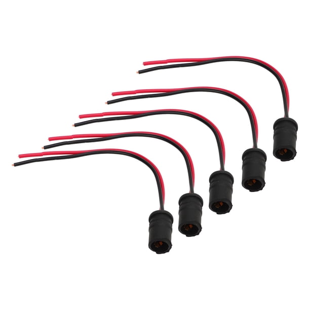 Portalámparas T10 W5W, Instalación Simple, Portalámparas T10, Resistente Al Agua, Duradero, 10 Piezas Para Coche