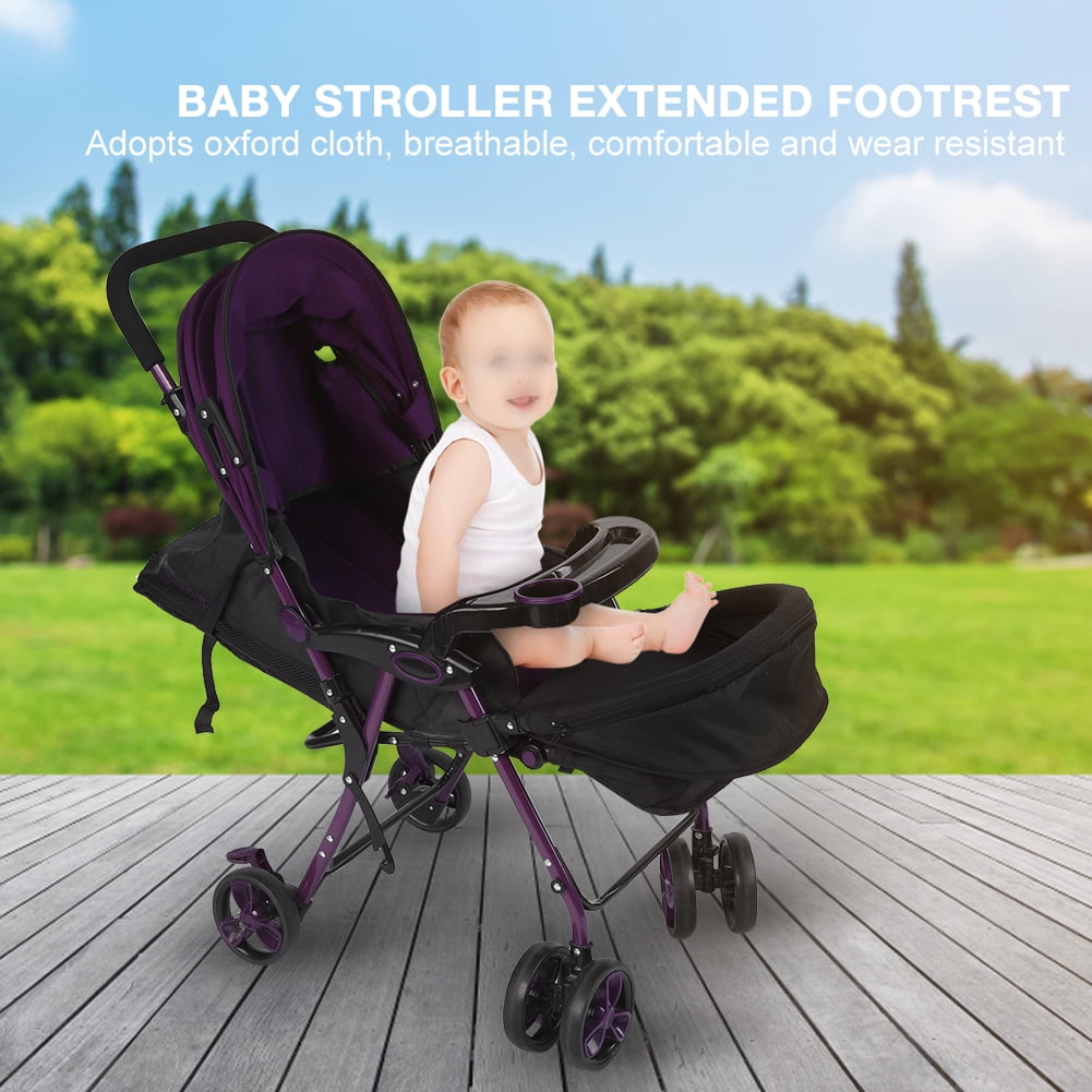 LYUMO 32cm Length Baby Stroll Extension Footrest Infant Adjustable