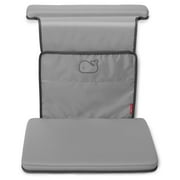 Skip Hop Baby Bath All-in-One Elbow Saver and Kneeler, Moby, Grey
