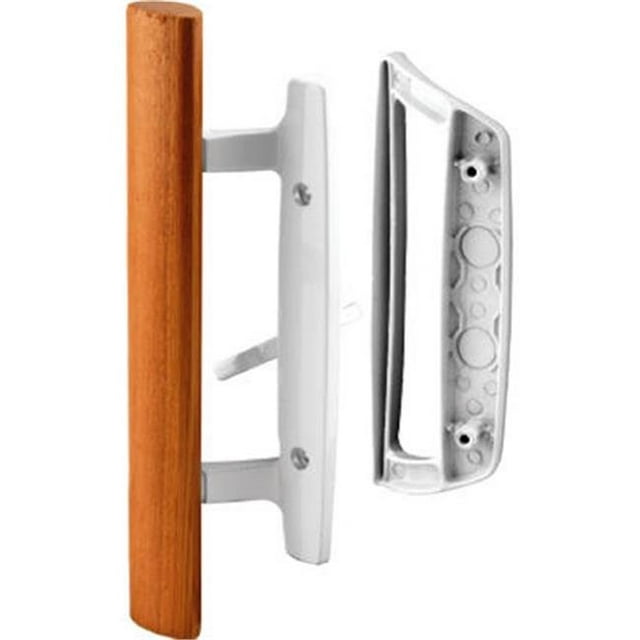 143532 Sliding Patio Door Handle Set, White