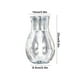 thumbnail image 3 of Transparent flower pots Plastic vase Floor vase living room home small bottle ornaments office hydroponic flower arranger Feature:Quantity: 1Pcs Colour: Clear Material: PolyesterProduct size:, 3 of 6