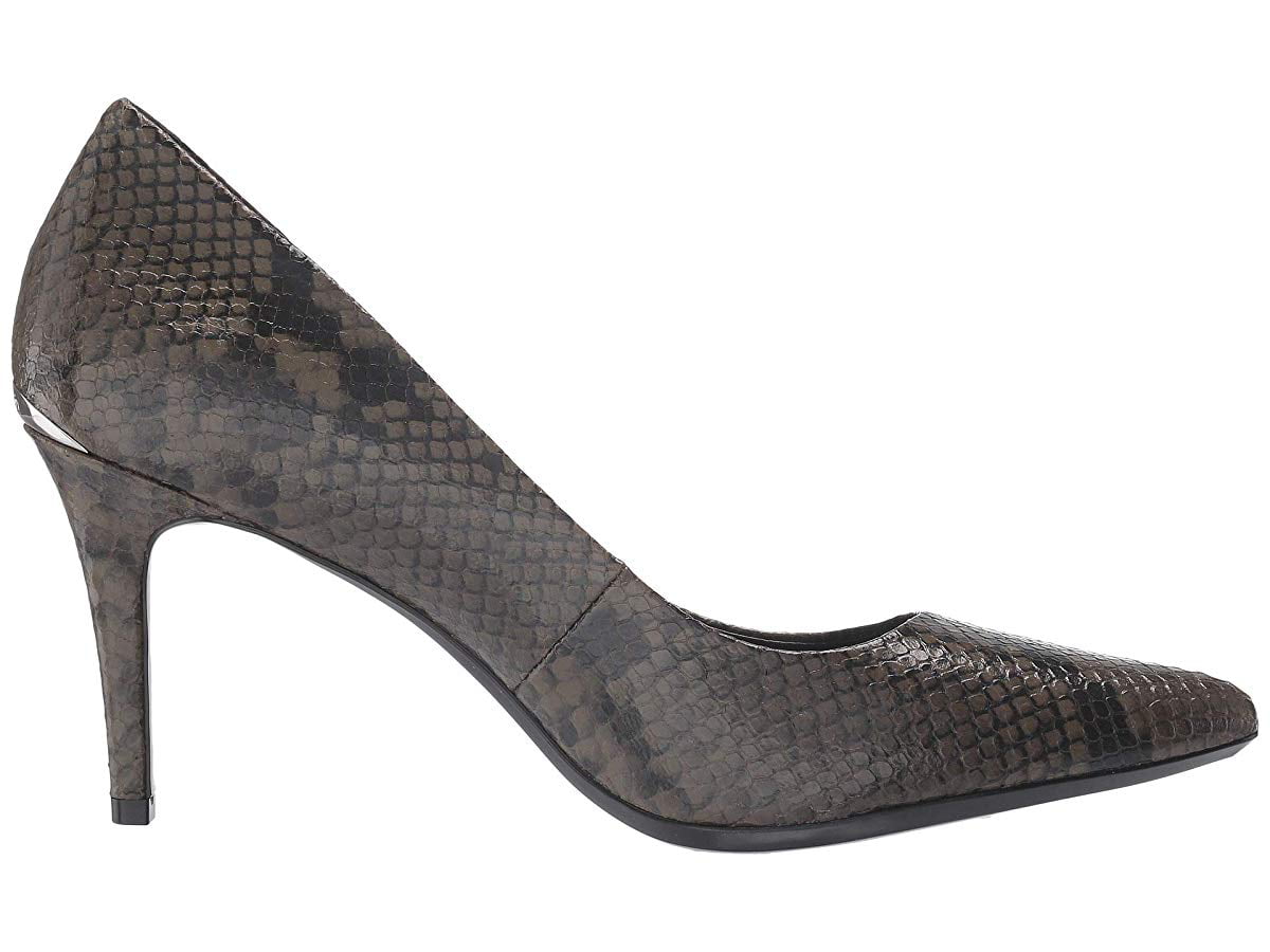 Calvin Klein Gayle Pump Camouflage Two-Tone Snake 