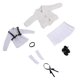 thumbnail image 5 of Conjunto de uniforme escolar elegante para figuras de acción femeninas de 6" - Atuendo de moda para Blanco, 5 of 9