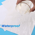 50 Sheets Printable Vinyl Sticker Paper Self Adhesive Waterproof White 50 Sheets Printable Vinyl Sticker Paper Self Adhesive Waterproof White