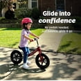 thumbnail image 2 of Bicicleta de equilibrio Radio Flyer Air Ride con llantas de goma de 12" roja, 2 of 8