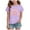 Light Purple, variant on Gubotare Girls T Shirts Cute Girls' Short Sleeve Shirts for Kids Crewneck Cute Casual Tee Blouse (Light Purple,Size 13-14 Years)
