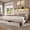 White, variant on LARMACE Metal Platform Bed Frame with 2-Tier Storage Headboard, 2 Storage Drawers, Built in Charging Station & LED