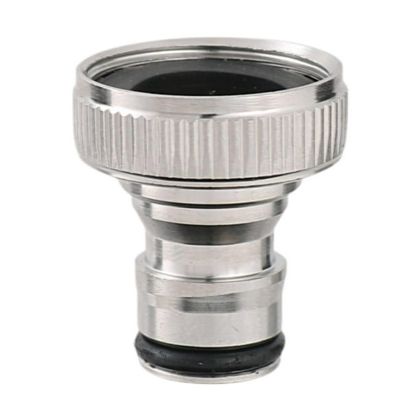Conector hembra para manguera de jardín, adaptador roscado para manguera de jardín, accesorios fáciles de conectar, conector rápido roscado