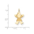 thumbnail image 2 of 14k Yellow Gold Kid Charm, 2 of 2