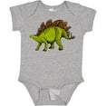 thumbnail image 3 of Inktastic Smiling Stegosaurus Boys or Girls Baby Bodysuit, 3 of 5