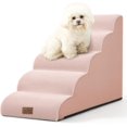 thumbnail image 1 of Dog Stairs for Small Dogs .” H Pet Step with Leakproof Cover High Density Foam Cat Ramp for Couch Sofa or Chair Lightweight Durable Comfort .x.x Step, 1 of 7