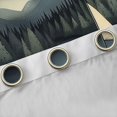 thumbnail image 4 of Erosebridal Lake Life Blackout Curtains Set of 2 (52x84 Each) for Teens Boys Girls,Kids Rustic Cottage Happy Camping Window Curtains,Lightweight Room Decor, 4 of 6