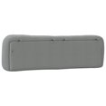 thumbnail image 5 of vidaXL Headboard Cushion Light Grey 193 cm Fabric, 5 of 5