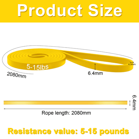 Enduring Durability and Steadfastness, Reduced Injury Risk, Stretch Resistance Bands for Yoga and Physical Therapy