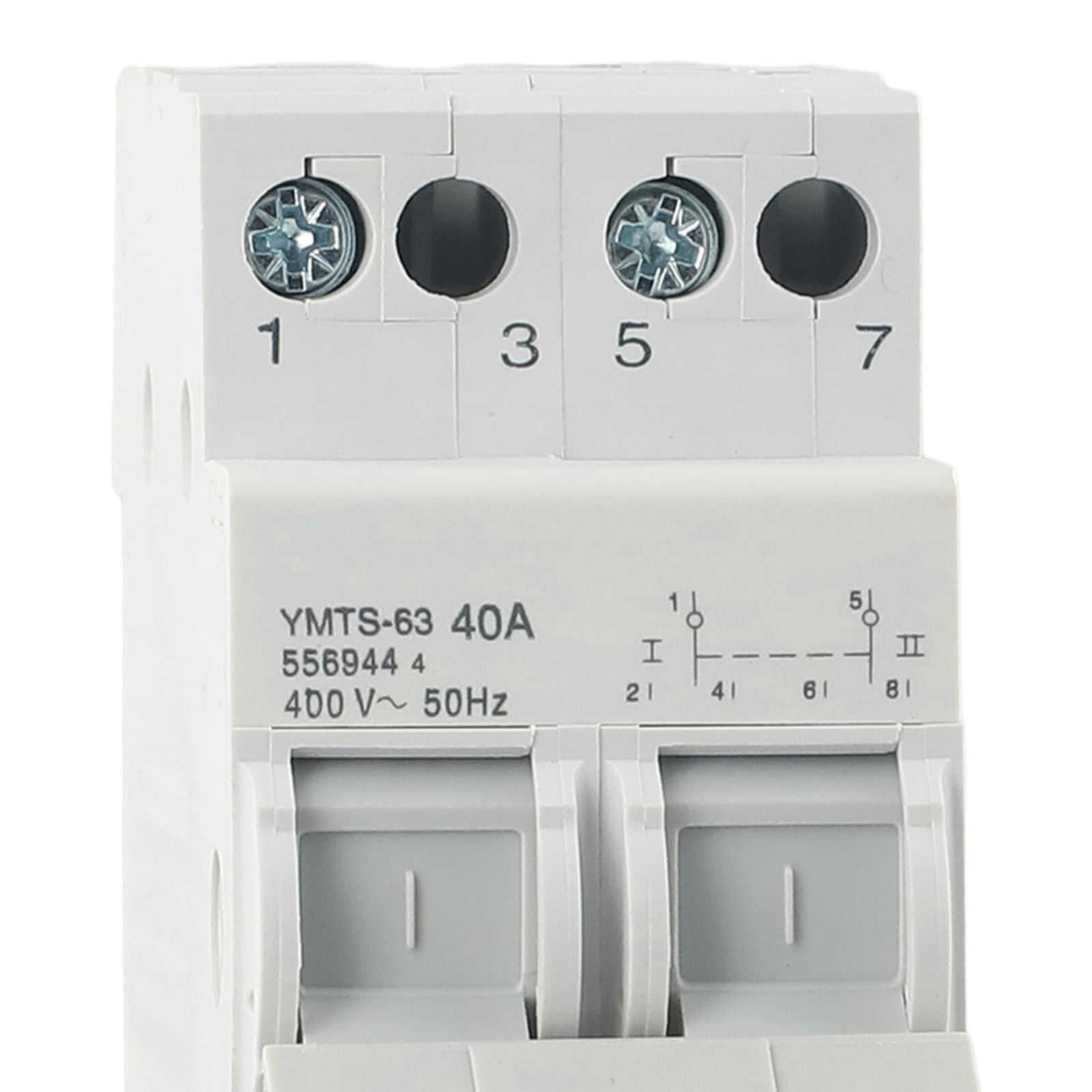 Brand New Transfer Switch Circuit Breaker 1 Pc 2P 40A 63A Dual Power Manual Tool For Current And Voltage Tools