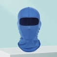thumbnail image 2 of CSChome Cycling Face Guard Solid Color Balaclava Ski Face Guard Outdoor Fishing Riding Cooling Neck Gaiter Full Head Windproof Sunscreen Headgear, 2 of 7