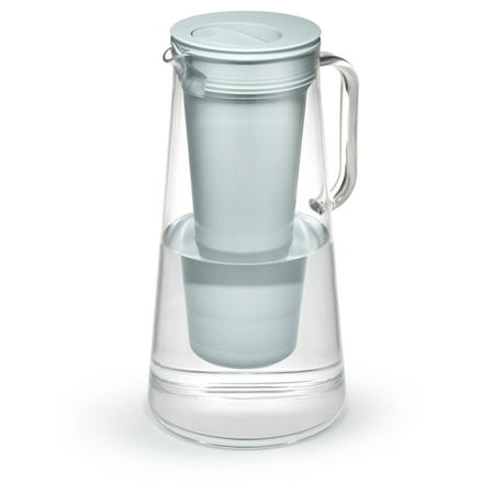 LifeStraw Home 10-Cup BPA-Free Plastic Filter Pitcher; Seafoam
