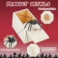 thumbnail image 4 of Novelty Spider Prank Box Funny Wooden Box Gag Gift Funny White Elephant Gifts for Adults Christmas Halloween Party DIY, 4 of 6