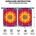 thumbnail image 2 of Blackout Kids Curtains,Colorful Tie Dye Mandala Pattern Childrens Insulated Curtains Set Of 2,Bedroom Essentials,Toddler Room Decor 42"x54", 2 of 5