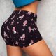 thumbnail image 4 of Balery Poodle Dog Pantalones cortos de entrenamiento estampados para mujer, sin costuras, ajustados, para gimnasio, yoga, correr, deportes, ejercicio activo, fitness.-Large, 4 of 8