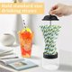 thumbnail image 2 of Straw Holder for Standard Size Drinking Straws, Plastic with Lid, 2 of 5