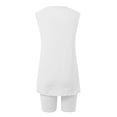 thumbnail image 7 of BOOMNY Womens 2 Peice Workout Shorts Sets Solid Sleeveless Tops Gym Yoga Shorts Outfits for Women Summer Athletic Matching Sets, 7 of 7