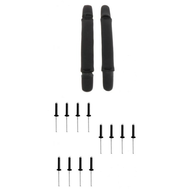 Empareje El Duradero De La Correa De Transporte De Kayak De Neopreno Y El Tornillo De Hardware Del Perno De Remache De 12 Piezas Zulema Correa para asa de transporte de kayak