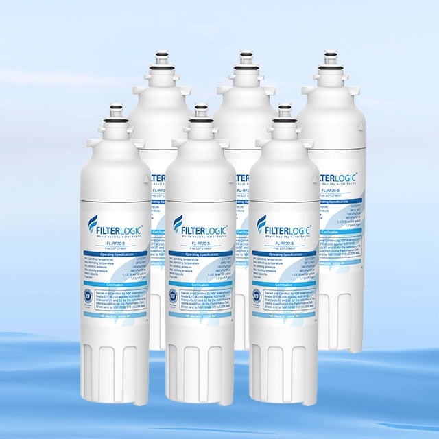 Waterdrop Refrigerator Water Filter Replacement For LG LT600P, Kenmore 9990 – 3-Pack, Carbon Block